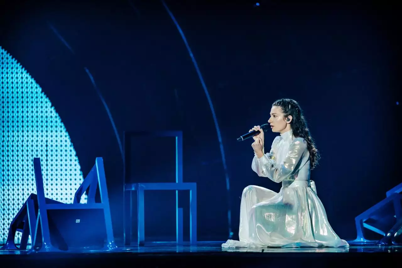 Eurovision 2022: Η Αμάντα Γεωργιάδη έκανε την πρώτη της πρόβα στο Τορίνο (ΦΩΤΟ)