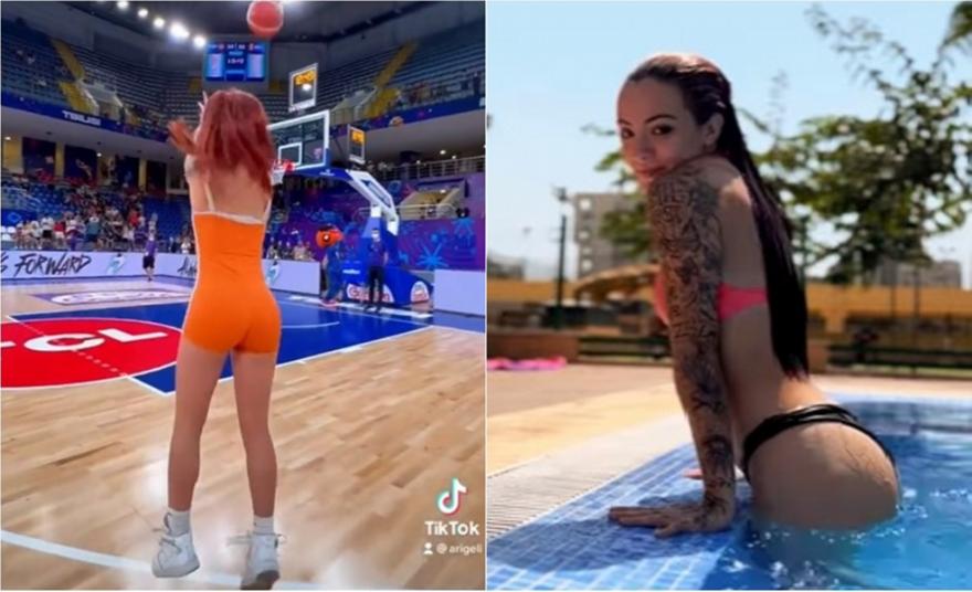 H μπασκετμπολίστρια TikToker που προκάλεσε «εγκεφαλικά» στο Eurobasket 2022 (VIDEO)