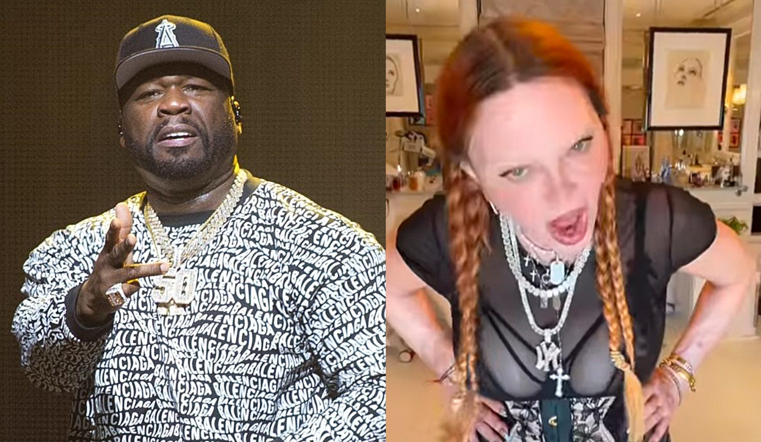 50 Cent για Madonna: «Η γιαγιά κάνει... like a virgin στα 64 της»