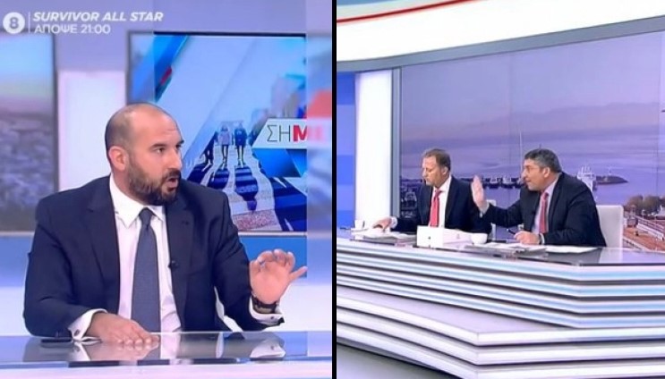 Σκοτωμός on air! Ο Τζανακόπουλος ρίχνει τα «πυρά» του σε Οικονόμου-Παυλόπουλο: «Είστε προπαγανδιστές της ΝΔ, θα συνεχίσουμε να σας πονάμε» (VIDEO)