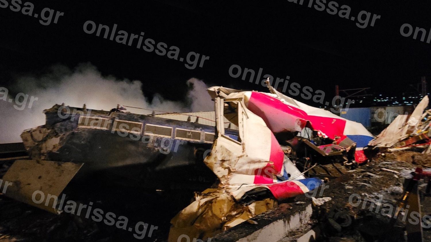 Ανείπωτη τραγωδία στα Τέμπη: Στους 36 οι νεκροί από τη σύγκρουση τρένων (VIDEO)