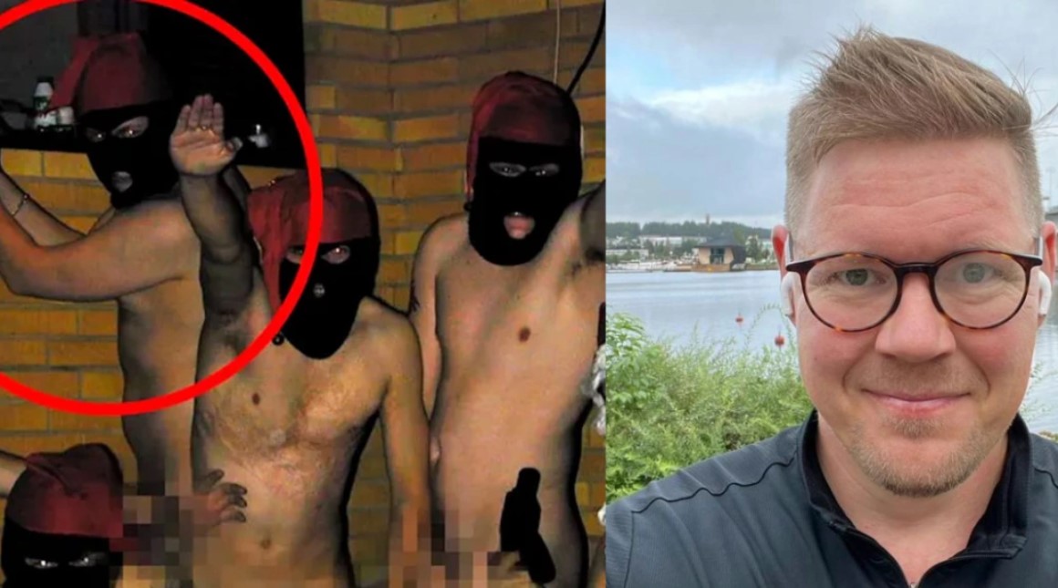Φινλανδία: Σάλος με τον διάδοχο της Σάνα Μαρίν - Ποζάρει γυμνός και χαιρετά ναζιστικά! (ΦΩΤΟ)