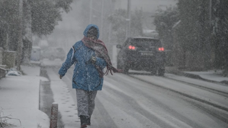 Νέο κύμα κακοκαιρίας θα πλήξει την χώρα:  Χιόνια σε χαμηλά υψόμετρα και θυελλώδεις άνεμοι