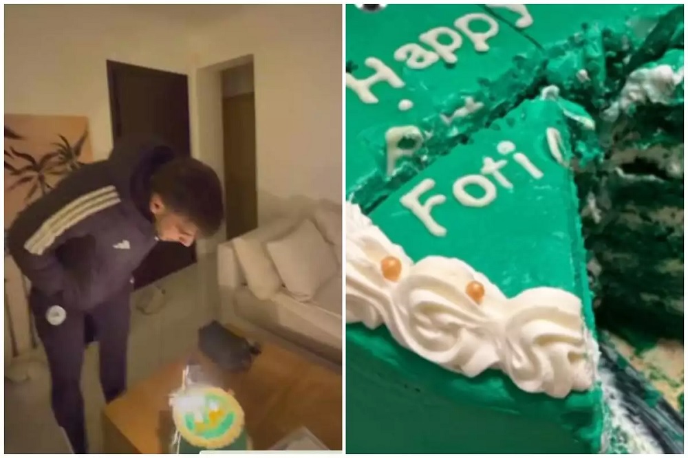 Ο Φώτης Ιωαννίδης έκοψε τούρτα γενεθλίων και η Ελένη Βουλγαράκη του ευχήθηκε (ΦΩΤΟ)
