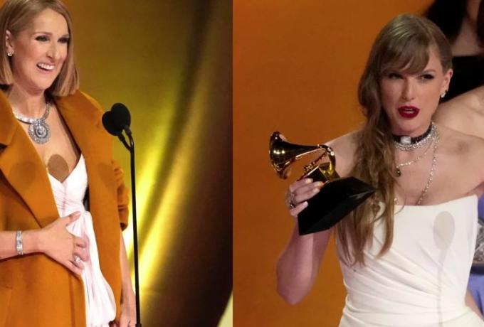 Έγραψε ιστορία η Τέιλορ ψστα βραβεία Grammy - Συγκίνηση με την εμφάνιση της Σελίν Ντιόν (VIDEO)