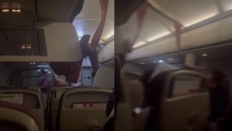 Επιβάτης προσπάθησε να ανοίξει την πόρτα του αεροπλάνου κατά τη διάρκεια της απογείωσης (VIDEO)