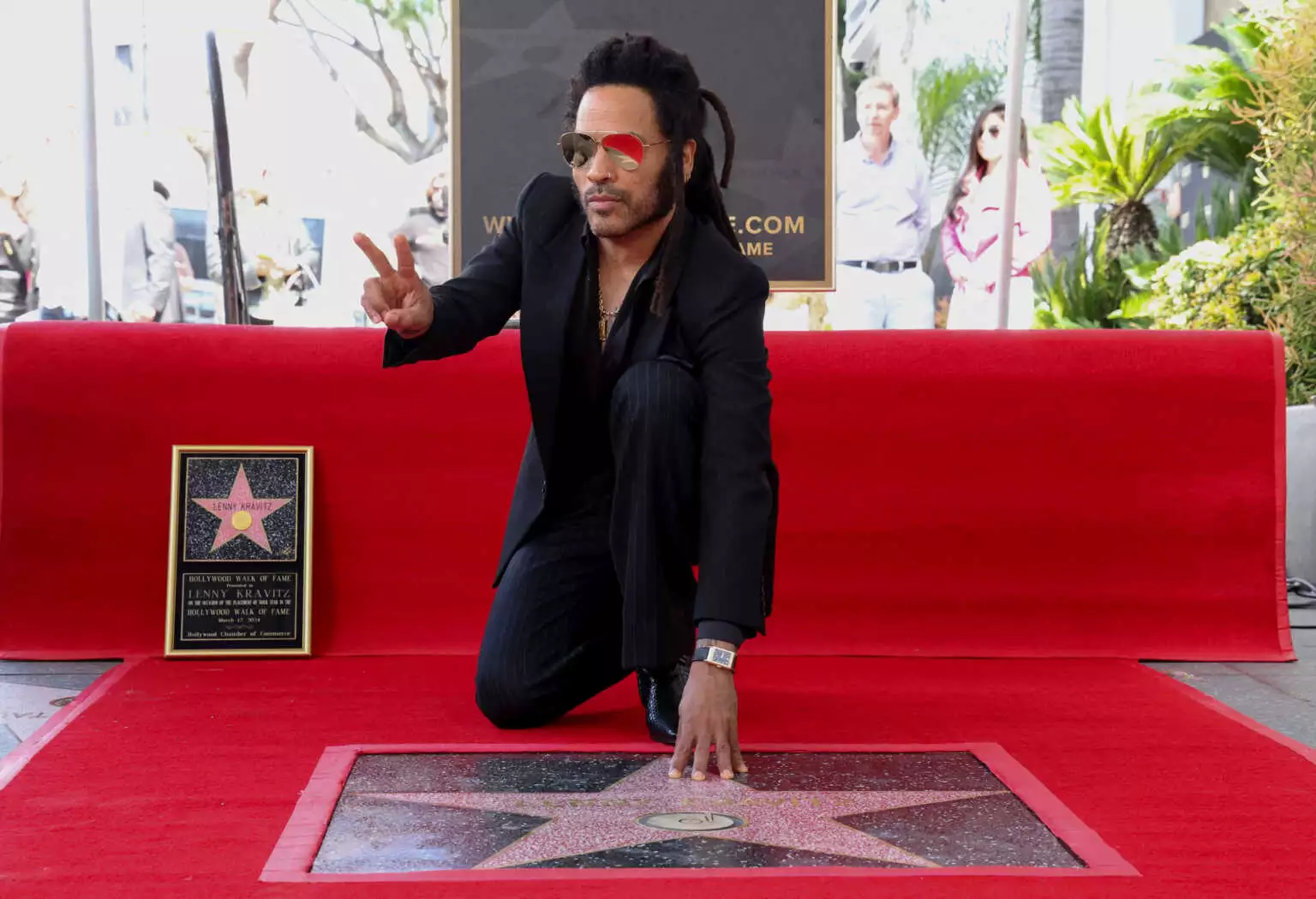Απέκτησε το δικό του «Αστέρι του Hollywood» ο σπουδαίος Lenny Kravitz