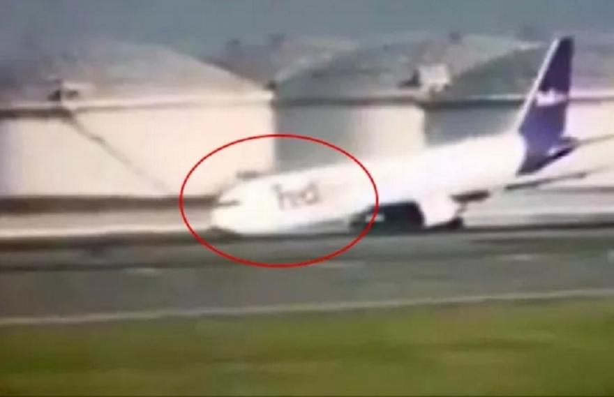 Τρομακτική προσγείωση αεροπλάνου cargo στην Κωνσταντινούπολη – Δεν άνοιξαν οι τροχοί!